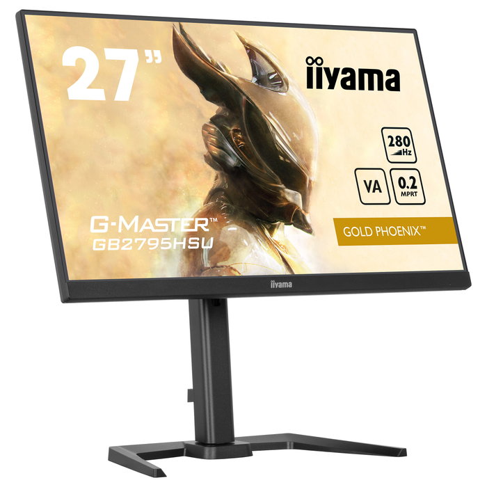 IIYAMA 68.6cm (27") GB2795HSU-B1 Monitor Gaming Full HD 280Hz FreeSync Premium HDMI+DP+USB Negro IIYAMA 68.6cm (27") GB2795HSU-B1 Monitor Gaming Full HD 280Hz FreeSync Premium HDMI+DP+USB Negro