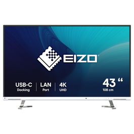 EIZO EV4340X-WT 108cm (42.5") 4K Ultra HD IPS LCD 3840x2160 5ms Blanco