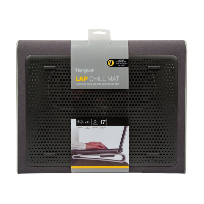 Targus AWE55GL Almohadilla Refrigeradora para Portátil 43,2 cm (17") 1900 RPM Negro, Gris