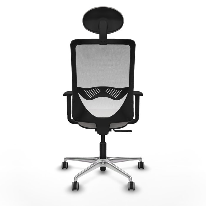 PIQUERAS Y CRESPO Silla de oficina Zulema con mecanismo Sincro y cabecero fijo, Blanco PIQUERAS Y CRESPO Silla de oficina Zulema con mecanismo Sincro y cabecero fijo, Blanco