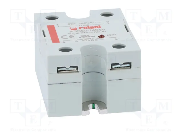 RELPOL RSR52-24D60 Relé de semiconductor monofásico 60A