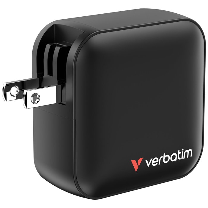 Verbatim Mini GaN Wall Charger 100W 3xUSB-C, 1xUSB-A, Negro Verbatim Mini GaN Wall Charger 100W 3xUSB-C, 1xUSB-A, Negro