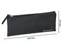 Liderpapel Estuche portatodo plano ancho negro 200x100 mm