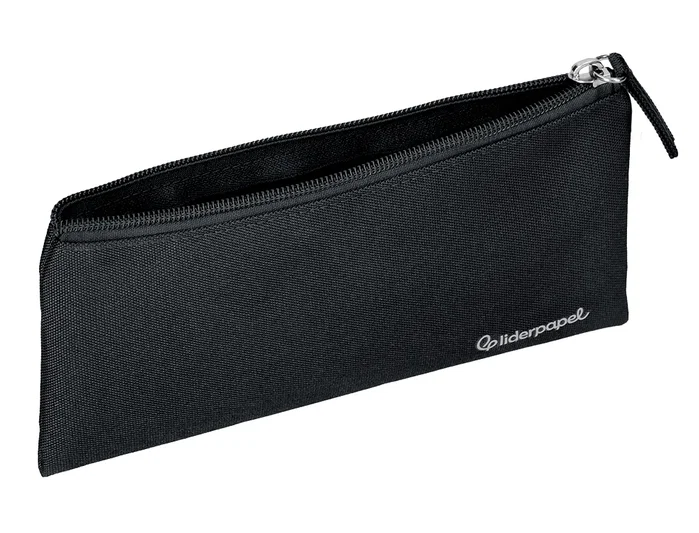 Liderpapel Estuche portatodo plano ancho negro 200x100 mm Liderpapel Estuche portatodo plano ancho negro 200x100 mm