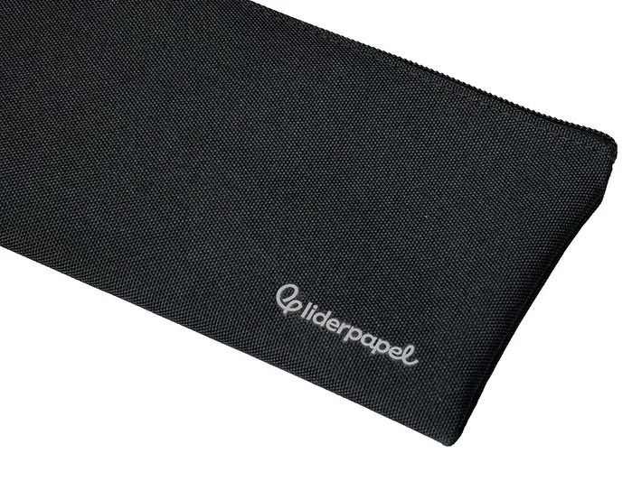 Liderpapel Estuche portatodo plano ancho negro 200x100 mm Liderpapel Estuche portatodo plano ancho negro 200x100 mm