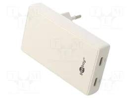 GOOBAY Cargador de red 45W con 2 puertos USB-C Power Delivery