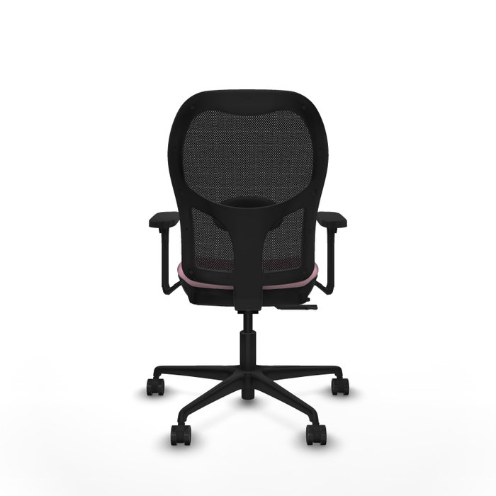 PIQUERAS Y CRESPO Silla de oficina Jorquera Rosa con Brazos 3D PIQUERAS Y CRESPO Silla de oficina Jorquera Rosa con Brazos 3D