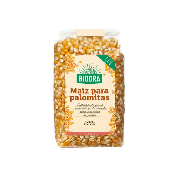 Biográ Maíz para Palomitas Bio 500 g Biográ Maíz para Palomitas Bio 500 g