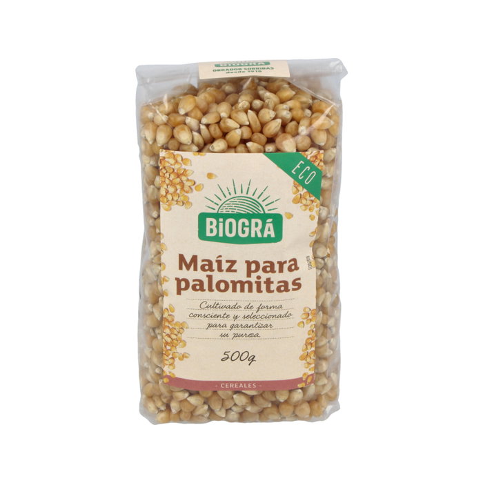 BIOGRA Maíz para palomitas BIO 500g BIOGRA Maíz para palomitas BIO 500g