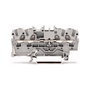 WAGO 2001-1401 Terminal de paso para 4 conductores 0.25 - 1.5 mm