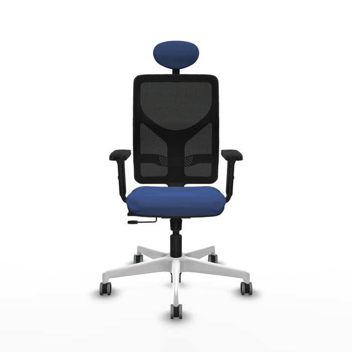 PIQUERAS Y CRESPO Silla de oficina Motilla con mecanismo Sincro/Traslack, Azul marino y Negro PIQUERAS Y CRESPO Silla de oficina Motilla con mecanismo Sincro/Traslack, Azul marino y Negro