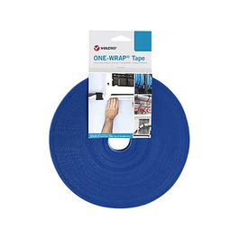 VELCRO One Wrap Band 10 mm, azul, 25 m