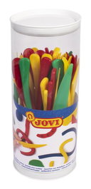 JOVI Cubo de 48 Modeladores de Plástico Surtidos (3 Modelos)