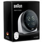 Braun BC 24 W DCF Reloj despertador con control por radio, blanco