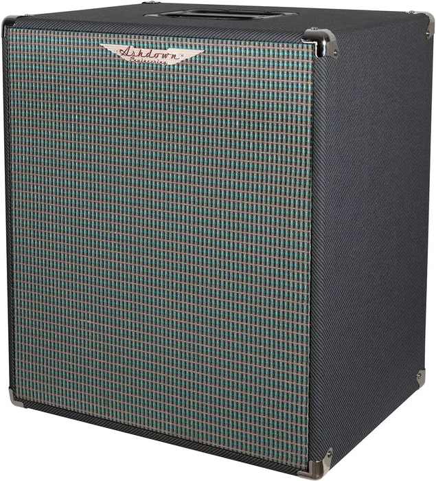 Ashdown UK-RBM-210T Pantalla de Bajo 2x10" 300W Sica NEO, Ligera, Respuesta Rápida, Acabado Charcoal Tweed, Fabricada en Reino Unido