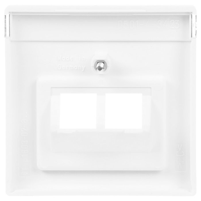 BUSCH-JAEGER 1710-0-3888 Tapa de pared/cubierta de interruptor Blanco