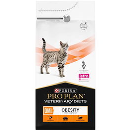 Proplan Alimento Húmedo para Gatos Pienso OM Obesity Pérdida de Peso 1,5kg