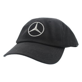 Mercedes-Benz Gorra Negra con Detalle del Logo