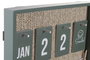 DKD Home Decor Set de 2 Marcos de Fotos con Calendario 30x3x50 cm Surtido