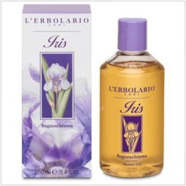 L'Erbolario Iris Espuma de Baño 250ml con Extracto de Iris y Aminoácidos de Trigo para una Piel Suave y Perfumada