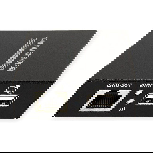 VALUE Alargador KVM sobre Cat.6/6A/7, HDMI 4K30 hasta 70 m, Transmisor y Receptor 14.99.3043, Plug & Play