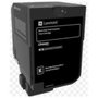 Lexmark 74C2HKE Cartucho de Tóner Negro Alto Rendimiento (XL)