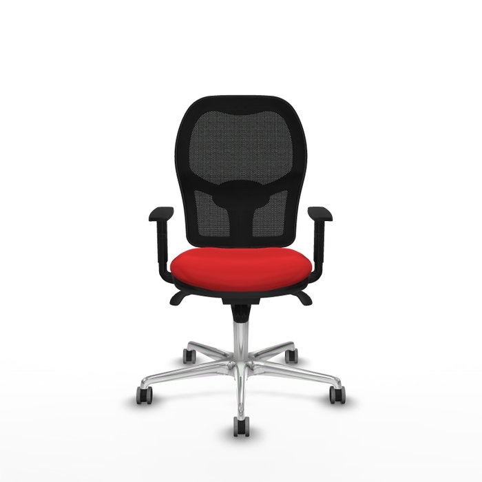 PIQUERAS Y CRESPO Silla de oficina Jorquera Rojo/Negro PIQUERAS Y CRESPO Silla de oficina Jorquera Rojo/Negro