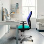 PIQUERAS Y CRESPO Silla de oficina Jorquera Rojo/Negro