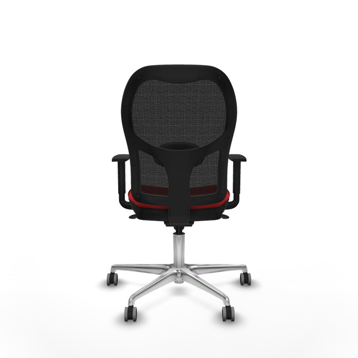 PIQUERAS Y CRESPO Silla de oficina Jorquera Rojo/Negro PIQUERAS Y CRESPO Silla de oficina Jorquera Rojo/Negro