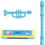 Lexibook Set musical de Peppa Pig con 7 instrumentos y almacenamiento en el tambor