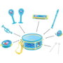 Lexibook Set musical de Peppa Pig con 7 instrumentos y almacenamiento en el tambor