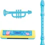 Lexibook Set musical Peppa Pig LEXK360PP 7 instrumentos Almacenamiento en el tambor
