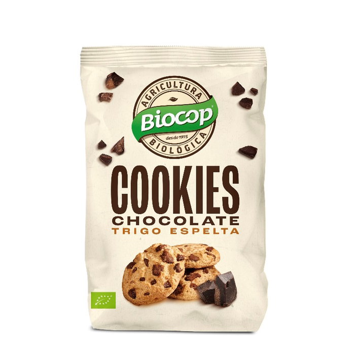 BIOCOP Cookies de Trigo Espelta con Chips de Chocolate