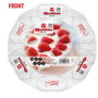 Quttin Fuente Vidrio Hondo 26 cm x 6 cm - 2.3 L (6 Unidades)