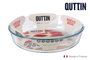 Quttin Fuente Vidrio Hondo 26 cm x 6 cm - 2.3 L (6 Unidades)