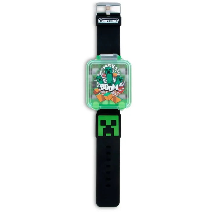 Kids Licensing Reloj digital educativo con juegos Minecraft Kids Licensing Reloj digital educativo con juegos Minecraft