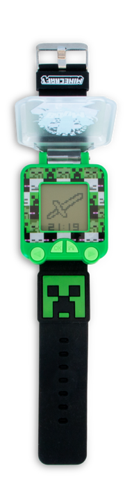 KIDS LICENSING Reloj Digital Educativo con Juegos Minecraft