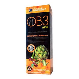 YNSADIET Ob3 Drenante Jarabe 250Ml - Ayuda a la desintoxicación y depuración con Alcachofa y Zarzaparrilla