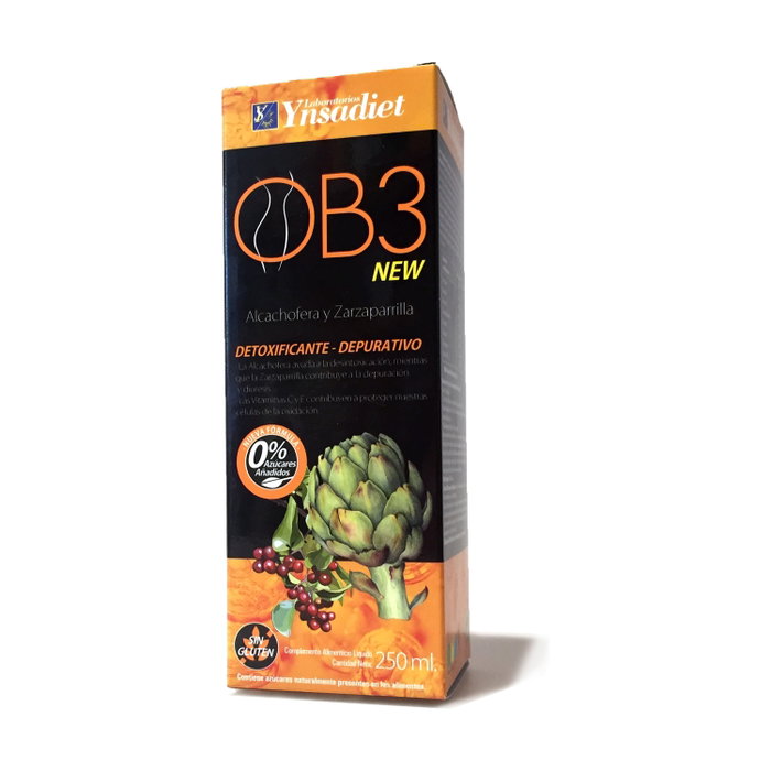 YNSADIET OB3 drenante jarabe 250ml
