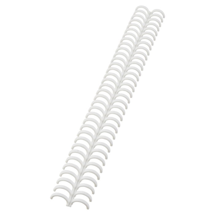 GBC Canutillo ClickBind de plástico blanco 12 mm, caja de 50 unidades GBC Canutillo ClickBind de plástico blanco 12 mm, caja de 50 unidades