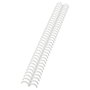 GBC Canutillo ClickBind de plástico blanco 12 mm, caja de 50 unidades
