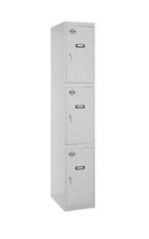 Simonrack Casillero Metálico Simonlocker 3P Monobloque 1-3 1800x300x500 Gris