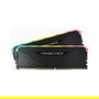 Corsair Vengeance RGB Pro 32GB (2x16GB) DDR4 3200MHz CL16 Memoria RAM Kit para PC - Negro