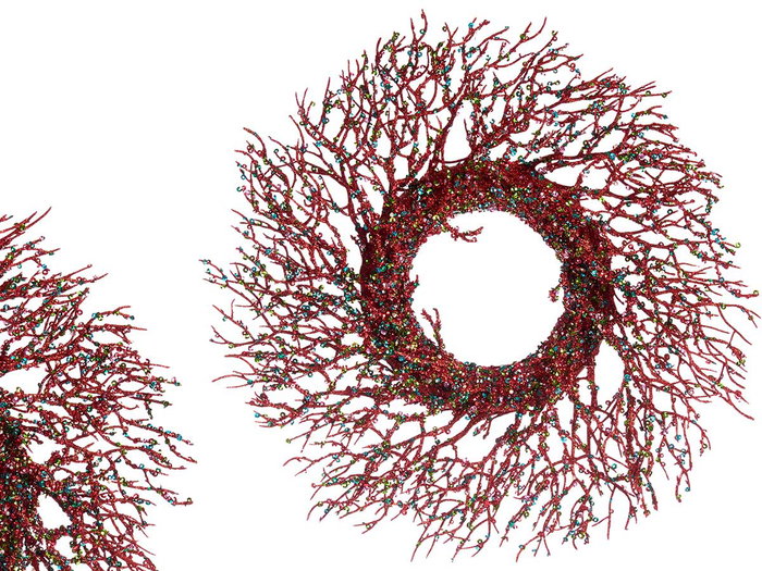 Krist+ Corona Rama Multicolor 50 cm x 10 cm x 50 cm (Set de 4) Krist+ Corona Rama Multicolor 50 cm x 10 cm x 50 cm (Set de 4)