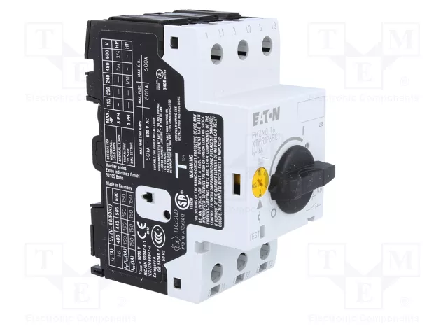 Eaton PKZM0-1,6 072735 Interruptor de protección de motor 3p Ir=1-1,6A