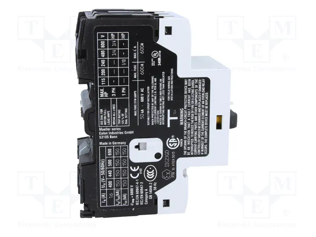 Eaton PKZM0-1,6 072735 Interruptor de protección de motor 3p Ir=1-1,6A