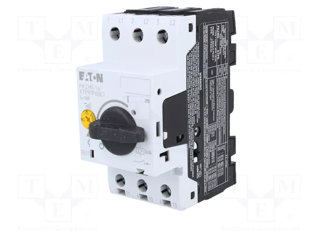 Eaton PKZM0-1,6 072735 Interruptor de protección de motor 3p Ir=1-1,6A
