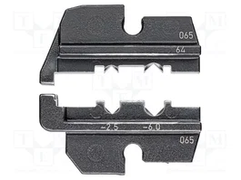 KNIPEX Mordazas para crimpar para enchufes modulares 1,0-6,0 mm