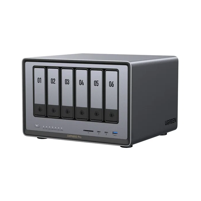 UGREEN NASync DXP6800 Pro con Intel Core i5 y 8 GB DDR5 UGREEN NASync DXP6800 Pro con Intel Core i5 y 8 GB DDR5