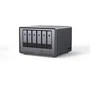 UGREEN NAS DXP6800 PRO Sistema de Almacenamiento en Red con Doble Ethernet 10 Gigabit para Hogar y Oficina